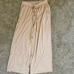 Lululemon Baby Pink Wide-Leg Modal Lounge Pants